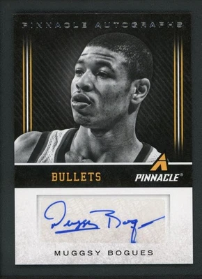 2013-14 Muggsy Bogues Auto Panini Pinnacle Autógrafos (leer) Foto 1 de 3