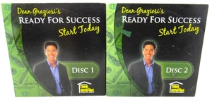 Dean Graziosi Ready For Success Real Estate Disc 1 and 2 + Bonus CD Free & Clear - Foto 1 di 8
