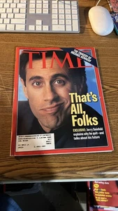 1998 Time Mag Jan 12 Jerry Seinfeld TV Show - Bild 1 von 5