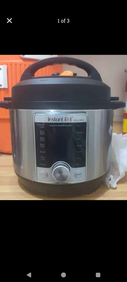 Olla a presión eléctrica Instant Pot Duo Mini 3 cuartos 7 en 1 - Probada funciona Foto 1 de 1