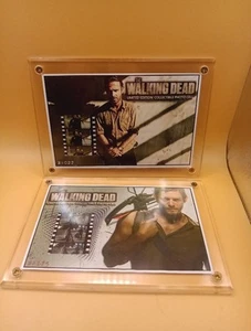 2x AMC The Walking Dead Unique 35mm Photo Cells Numbered Limited Edition - Bild 1 von 5