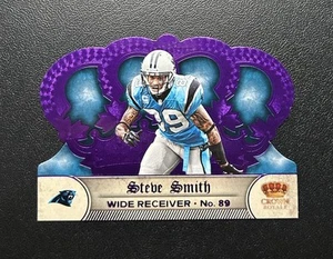 2012 Panini Crown Royale Steve Smith Purple Die-Cut 25/25 #79 - Picture 1 of 6