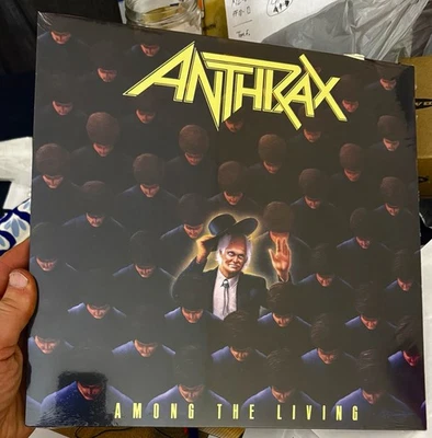 Anthrax - Among the Living (sealed) with Hard & Heavy Booklet insert Included - Image 1 of 2