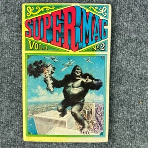 1976 Supermag Magazine Vol. 1 No. 2 King Kong Bionic Woman Fonzie - Picture 1 of 9