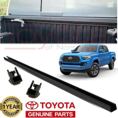 OEM Genuine Toyota 2016-2021 Tacoma Front Header Deck Bed Rail With End Caps - Image 1 of 4