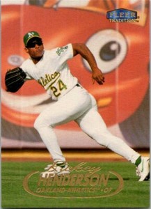 1998 Fleer Tradition #430 Rickey Henderson NearMint/Mint