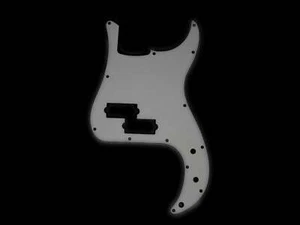 Allparts PG-0750 Schlagbrett für Precision Bass - weiß 3-lagig (mit S/W) 0,090 - Bild 1 von 1