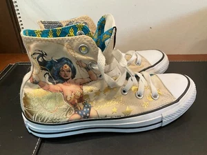 Converse All Star Wonder Woman DC Comics hohe Damen-Sneaker Größe 4 146781C - Bild 1 von 15