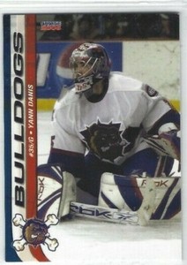 2005-06 Hamilton Bulldogs (AHL) Yann Danis (goalie)