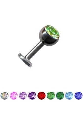 Spina Labret Piercing Labbro Orecchio Helix Trago Naso Di 228 Varianti a Scelta - Immagine 1 di 1