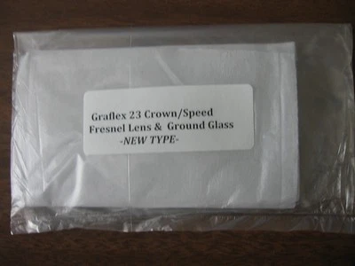 New Graflex 23 Camera Fresnel Lens + Ground Glass-Best Quality