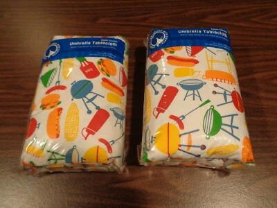 Mantel con Agujero para Paraguas y Cremallera, 52" x 96" Oblongo Cantidad 2 Foto 1 de 2