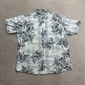 HAWAII Hemd Hawaiishirt Floral XL Magnum Rockabilly Hawaiianer Aloha 19012 Blau - Bild 1 von 8
