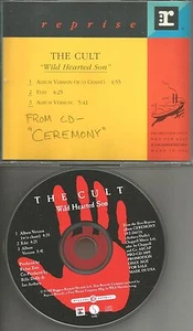 Ian Astbury THE CULT Wild Hearted Son w/ 2 RARE version PROMO DJ CD single 1991 - Picture 1 of 1