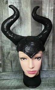 Disney Maleficent Horns & Choker Halloween/Cosplay Costume Evil Queen - Picture 1 of 3