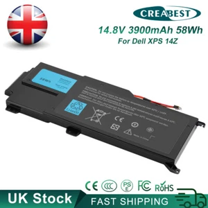 14,8V 58Wh 3,9Ah V79Y0 YMYF6 Bateria do Dell XPS14Z 14Z-L412X 14Z-L412Z 14d-118 - Zdjęcie 1 z 12