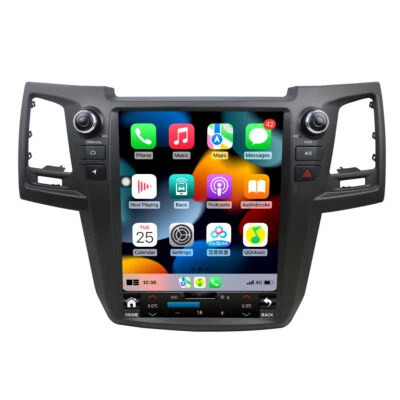 12.1"HD Car Multimedia Player for Toyota Fortuner 2005-2015 Carplay FM GPS Radio - Image 1 of 4
