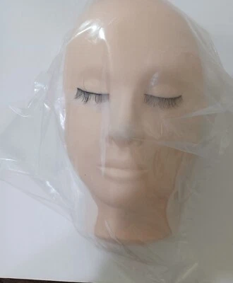 Silicone Half Head Training Makeup Massage Halloween - Image 1 of 2