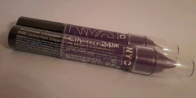 2 N.Y.C. New York Color City Proof 24 Hr Eye Shadow, Central Park Tulips SEALED  - Image 1 of 4