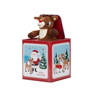 Rudolph the Red-Nosed Reindeer Jack-In-The-Box - Picture 1 of 7