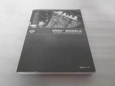 2012 Harley Davidson VRSC V-Rod Service Manual 99501-12 Foto 1 de 4