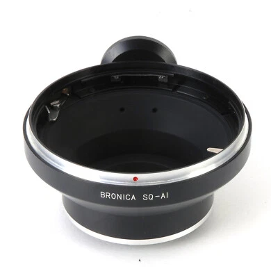 For Bronica SQ Lens To Nikon D3x D3s D800 D700 D300 D90 D7000 D3000 Camera Adapt - Image 1 of 3