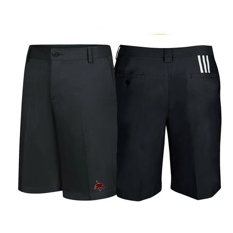 Texas State Bobcats NCAA Adidas Men's Black Stretch ClimaLite Golf  Shorts Cover