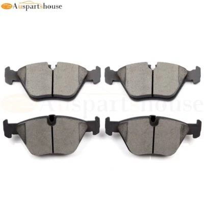 4X Front Ceramic Brake Pads For 2001-06 BMW 330Ci 2001-05 BMW 330i 330xi X3 Z4 - Image 1 of 4
