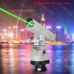 5W Outdoor Waterproof Beam Green Sky Laser Light Landmark Farm Bird scare Laser - Picture 1 of 8