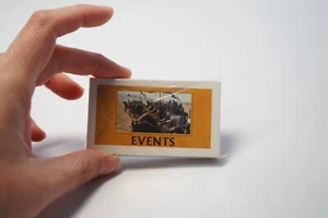 NEW Monopoly LOTR Trilogy Edition Event Cards 2003 Replacement Pieces - Picture 1 of 3