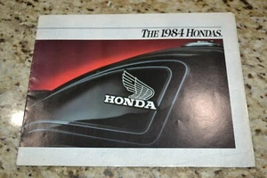 THE 1984 HONDAS HONDA Dealer Brochure Folder - Bild 1 von 3