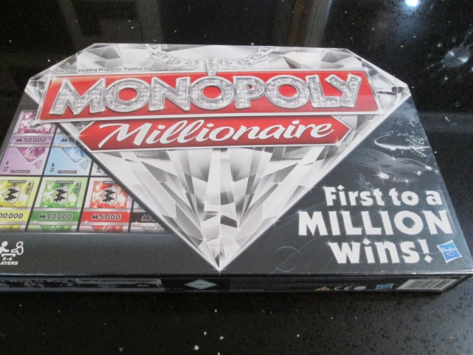 monopoly millionaire edition board game , new and sealed - Image 1 of 1