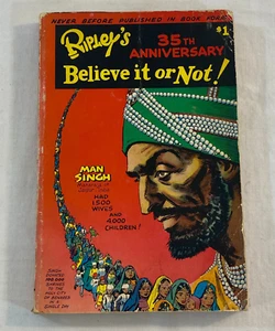 Ripley's Believe It Or Not 35th Anniversary 1954 PB 1st Printing - Picture 1 of 15