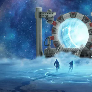 Model Building Blocks Set for Stargate SG-1 Gateroom Space MOC Bricks Toys Gift - Picture 1 of 7