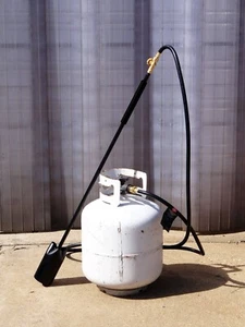 FLAME TECH TORCH 500,000 BTU Propane Torch Kit Heavy Duty Weed Burner - Picture 1 of 7