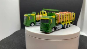 Volvo Truck, Holztransporter, Ladekran, LKW, Modellbahn, Modellbau, TT - Bild 1 von 10
