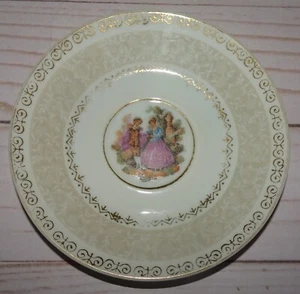 Limoges Fragonard umwerbendes Paar Pecelain Teller handbemalt - Bild 1 von 20