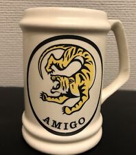 Amigo Tiger Aerea De Zaragoza Ceramic Beer Mug - Jarra De Cerveza