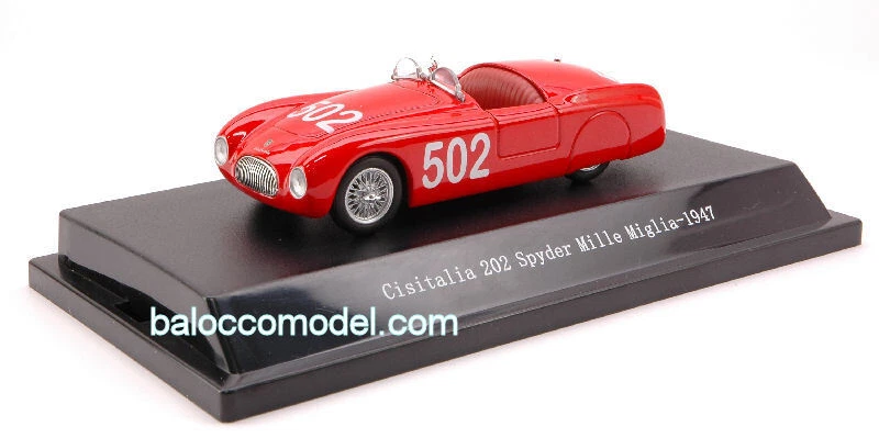 Starline CISITALIA 202 N.502 MM 1947 1:43 - Immagine 1 di 1