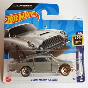 2024 Hot Wheels Aston Martin 1963 HW Screen time Front Side Manufaturing Error - Picture 1 of 3