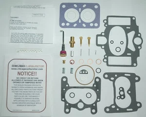 1938-42 CARB KIT STROMBERG 2 BARREL AAO MODEL CARBS STUDEBAKER 8 CYLINDER NEW - Picture 1 of 1
