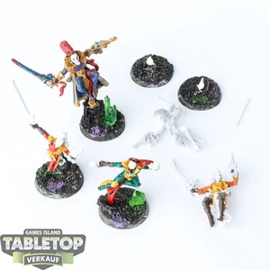 Craftworlds - 5 x Harlequin Troupe klassisch - teilweise bemalt - Bild 1 von 1