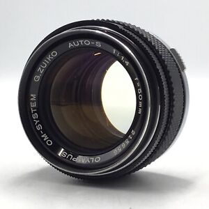 *EXC* Olympus OM-System G.Zuiko Auto-S f/1.4 50mm MF Lens for OM Mount