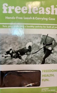 Sistema guinzaglio a mani libere Freeleash nuovo con scatola sgancio rapido assorbimento shock guinzaglio - Foto 1 di 2