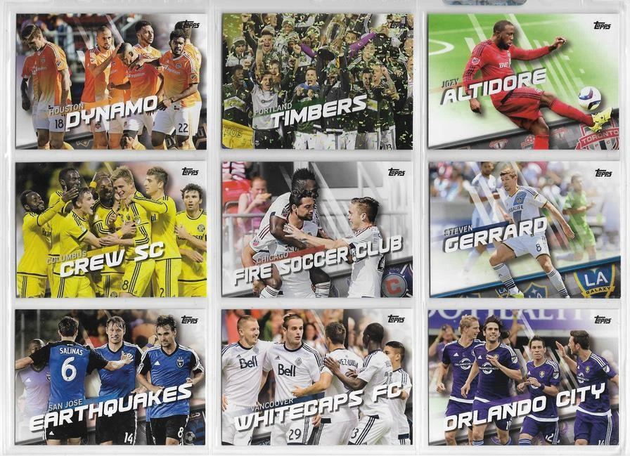 SAN JOSE EARTHQUAKES 2016 TOPPS MLS BASE #196 - Image 1 of 1