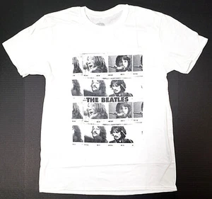 The BEATLES T-shirt Licensed Rare Vintage Classic Rock Men's Tee White New - Picture 1 of 3