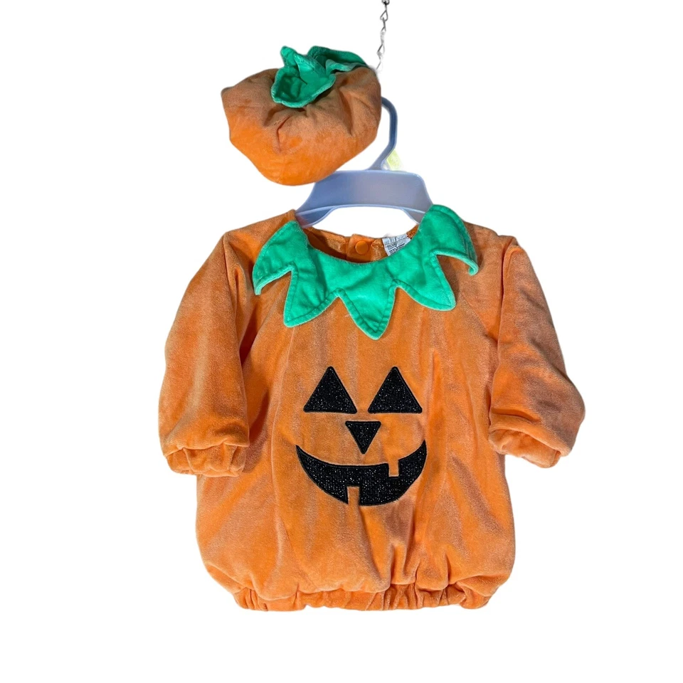 Шляпа-фонарь Jack O костюм для младенцев 12-18 месяцев тыква 2 шт. - Изображение 1 из 4