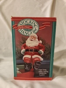 HALLMARK Soporte para Medias Papá Noel De Colección 1988 Vacaciones Navidad - Imagen 1 de 7