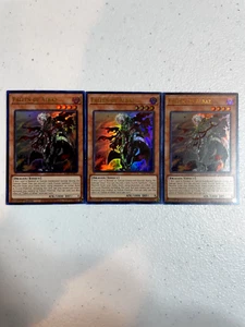 yugioh fallen of albaz ultra rare 3x ra01-en021 playset RA01 - Picture 1 of 1