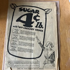 April 1922 Sears, Roebuck And Co Catalog Chicago - Foto 1 di 7